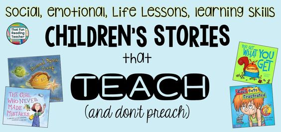 Social, emotional, life lessons, learning skills children's stories that teach!