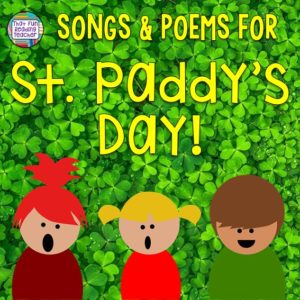 Songs and poems for St Paddy's day - free! | That Fun Reading Teacher.com