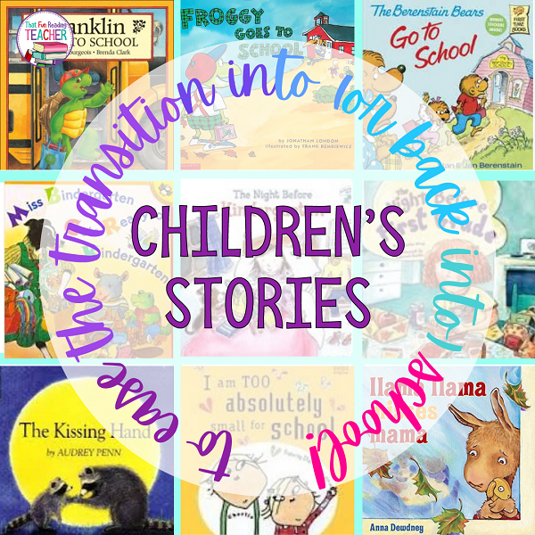 Looking for children’s stories to ease the transition into or back to school? Here is a selection of the stories I return to year after year!