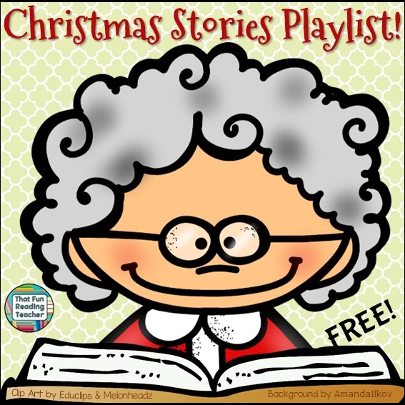 christmas-stories-playlist-free-on-thatfunreadingteacher-com