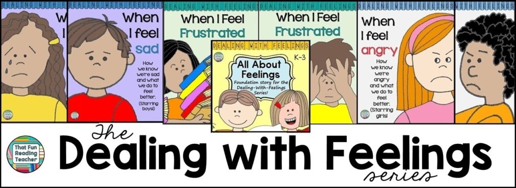 Feelings storybook lessons - Dealing With Feelings Series by That Fun Reading Teacher