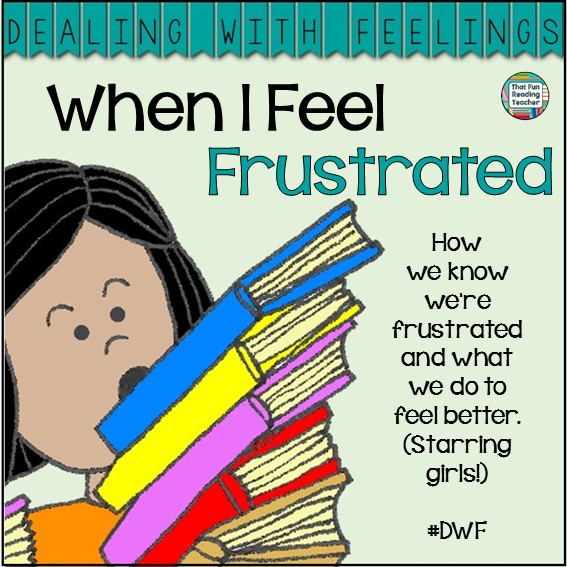 When I Feel Frustrated -children's story about recognizing, expressing & managing frustration. Printable activity, color & b+w version of story incl. $ #DWF