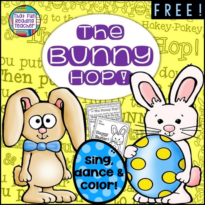The Bunny hop FREE! | That Fun Reading Teacher