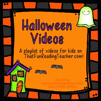 Halloween videos - FREE! on ThatFunReadingTeacher.com