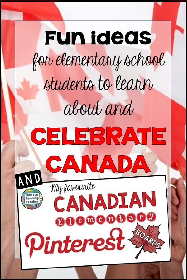Fun ideas for elementary students to learn about and celebrate Canada!