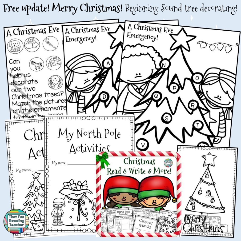 Christmas Read and Write and More Free update!
