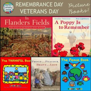 Remembrance Day / Veteran's Day stories for young children