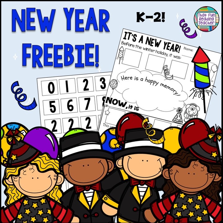 When we return from Winter break, many of my students needed a fun New Year activity to help them with the concepts of last year (then) and the new year (now). Students with a wide range of math and language abilities really enjoy this activity. I let them talk and help each other while completing it. 