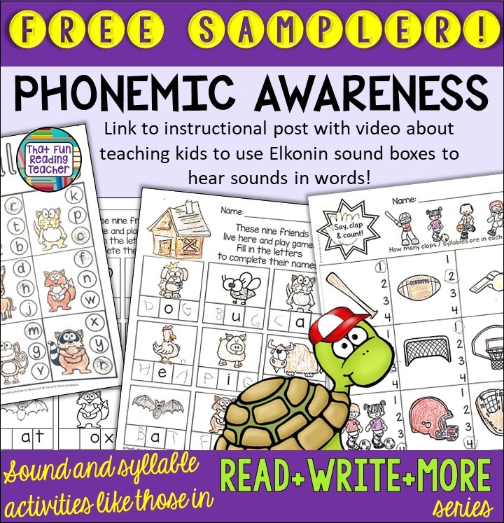Fun, free phonemic awareness sampler!