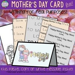 https://www.teacherspayteachers.com/Product/Mothers-Day-card-1805948?utm_source=MothDay%20Free%20Card&utm_campaign=TchAppSaleMay92018Post