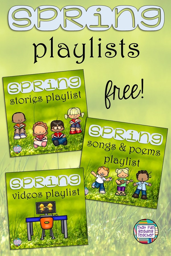 Spring stories, songs and videos - free playlist! #spring #kindergarten #earlylearning