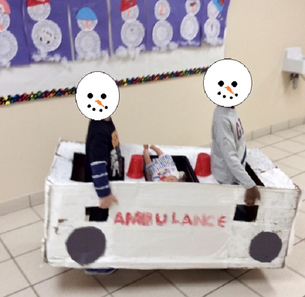 We made an ambulance!