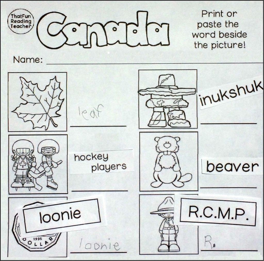 3 Canada Print or Paste